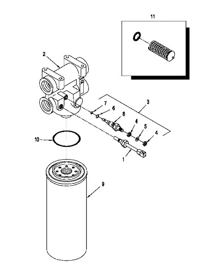 87524851 - головка фильтра