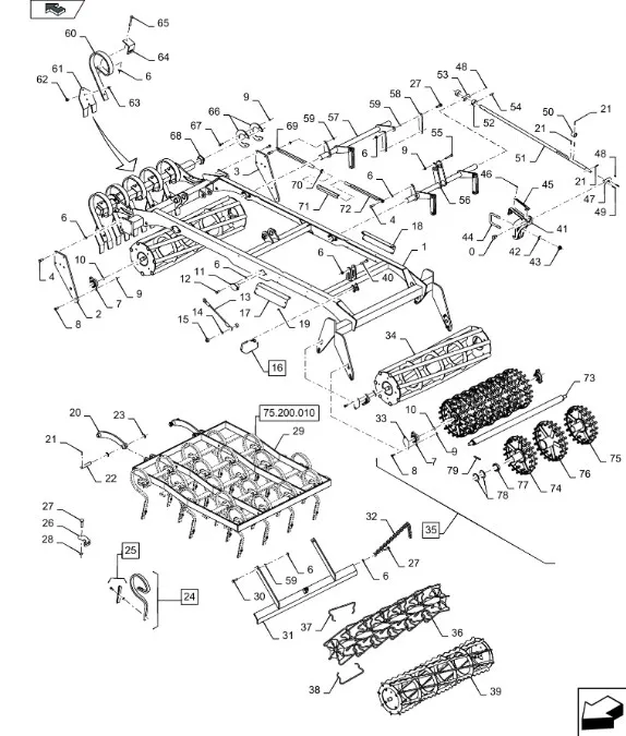 101003152 Лапа 32х12